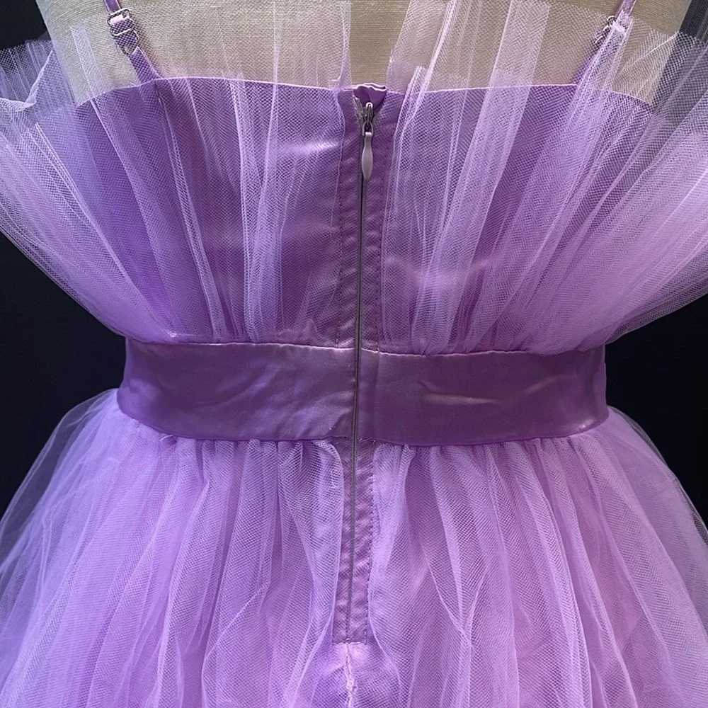 SHEIN Tulle Dress Purple SZ Teen 13Y